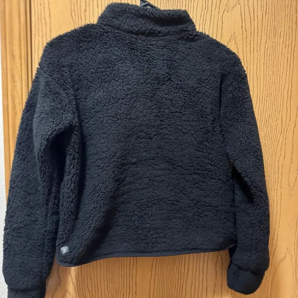 Athleta girls teddy bear jacket size 12